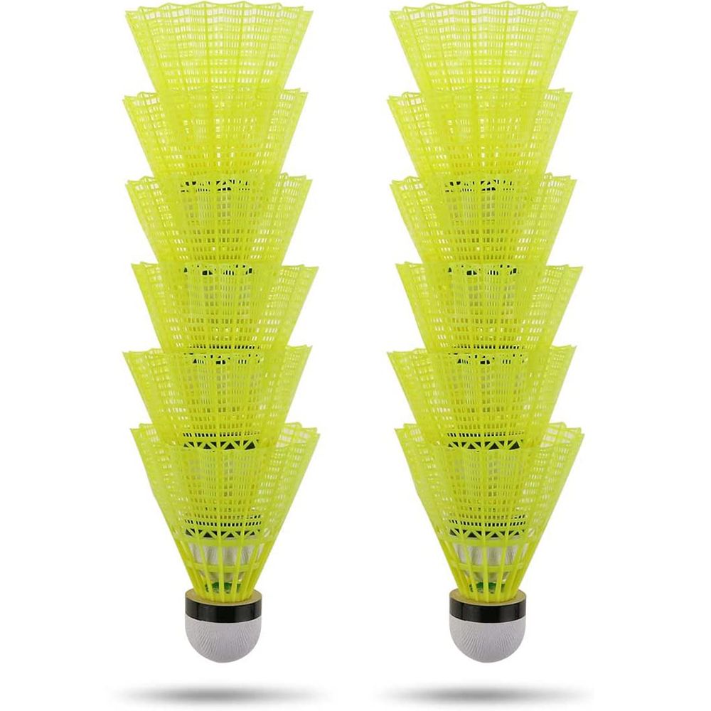 Feather Shuttlecock - Nylon Badminton Petecas com grande estabilidade,