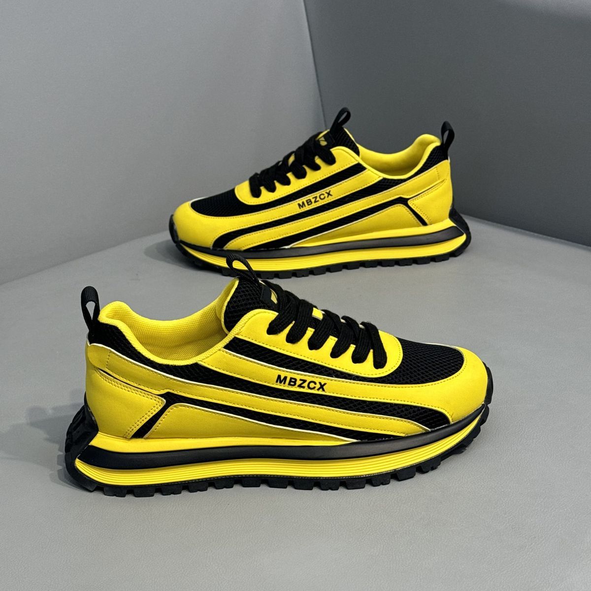 Badminton Shoes - Tênis Esportivos Masculinos em Malha Respirável,
