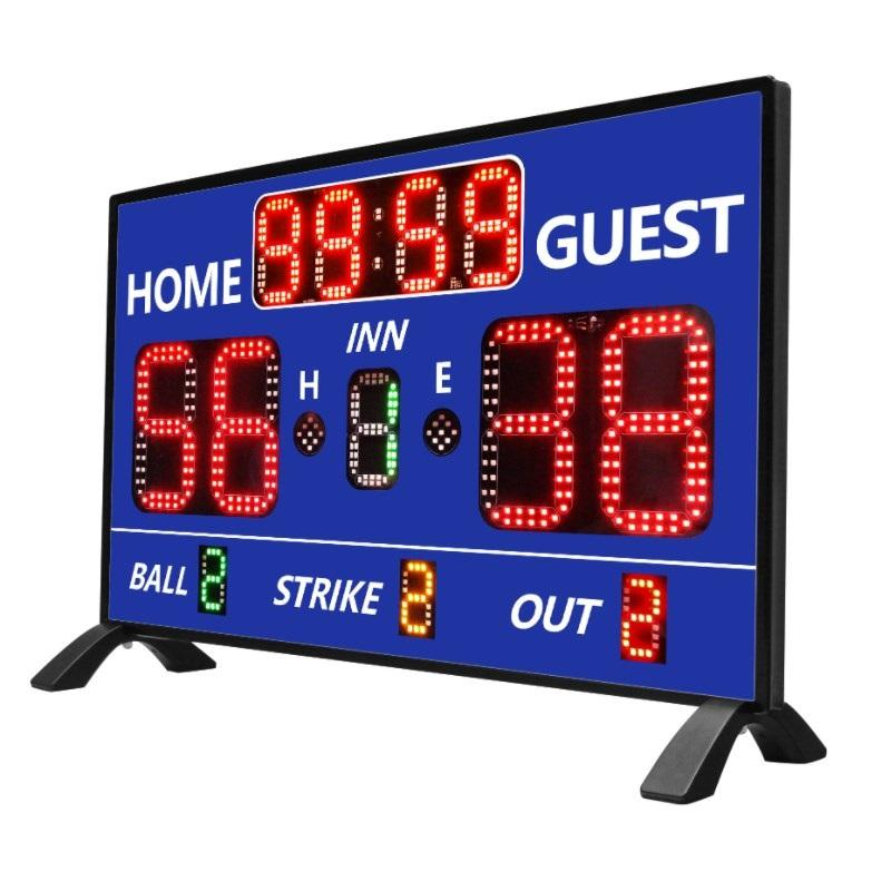 Scoreboard Digital - Placar Eletrônico Digital LED para Basquete,