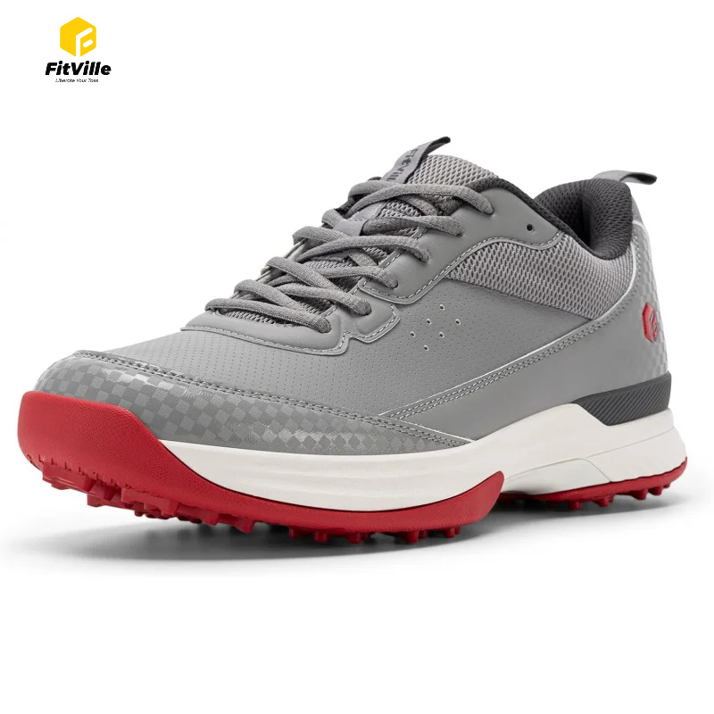 Badminton Shoes - Sapatos de Golfe FitVille Wide para
