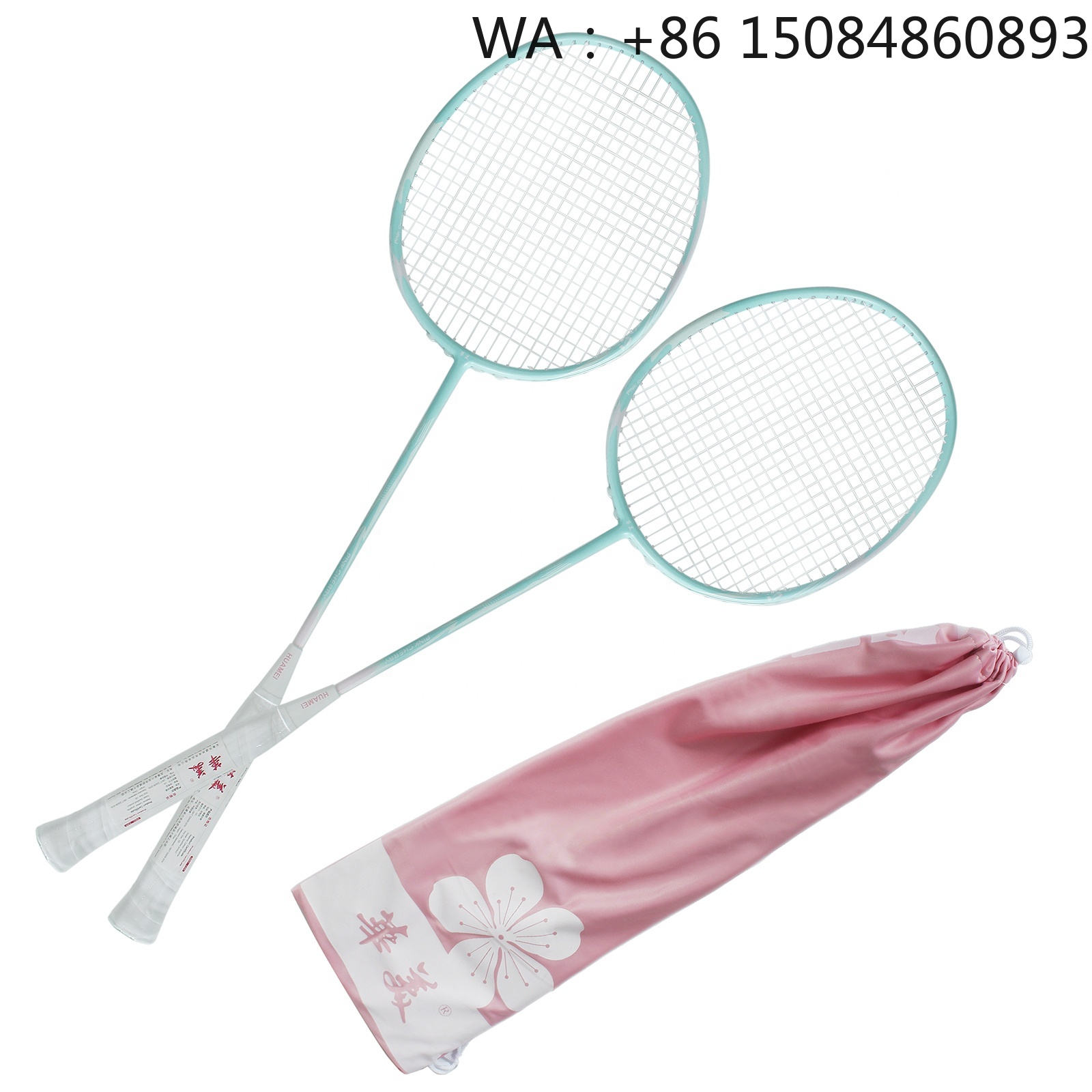 Badminton Materi - Raquete de badminton de fibra de