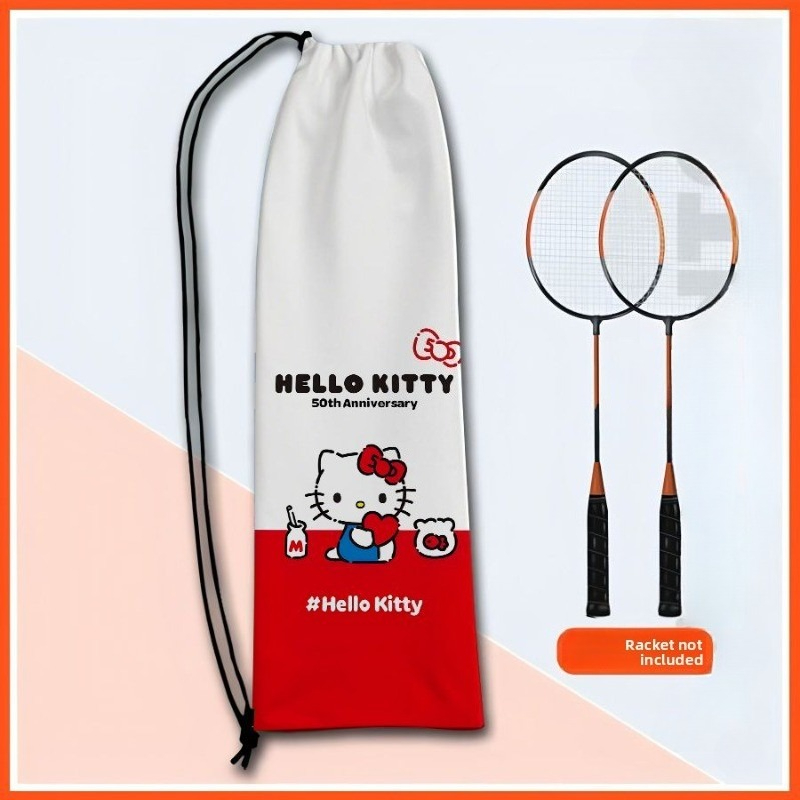 Badminton Bag - Bolsa de Armazenamento com Cordão para