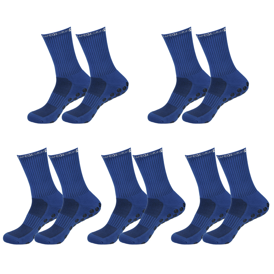 5 pares de meias de futebol an - Badminton Grip avaliação e preço