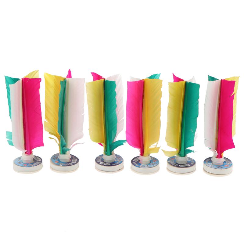 Novo Kit com 6 Petecas de Trei - Feather Shuttlecock avaliação e preço