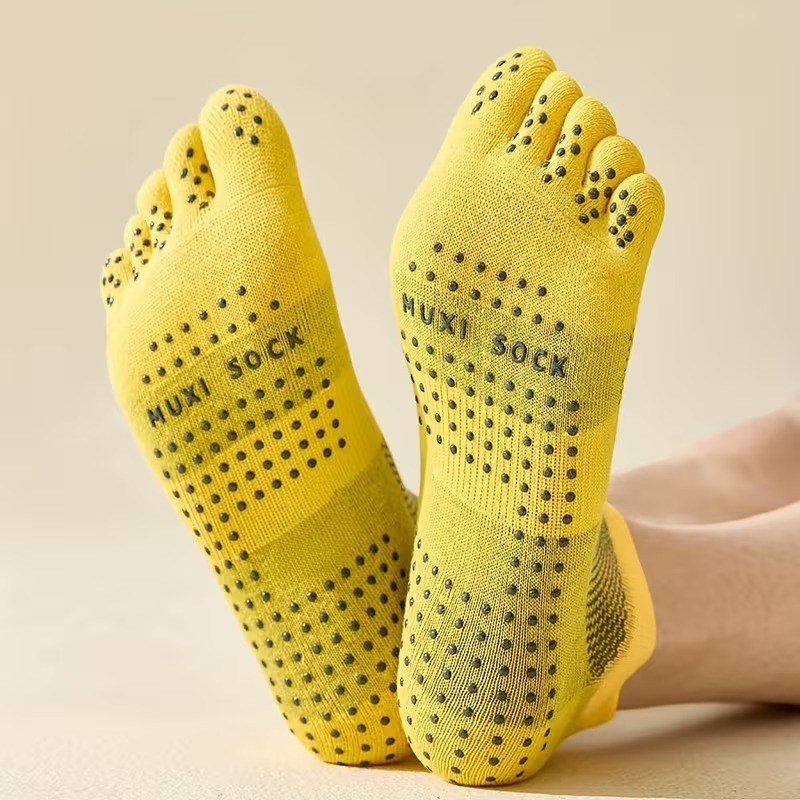 Meias de Dedo Masculinas (3 Pa - Sports Grip avaliação e preço