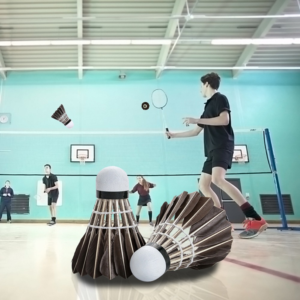 3/6/12 Peças de Badminton Prof - Feather Shuttlecock avaliação e preço