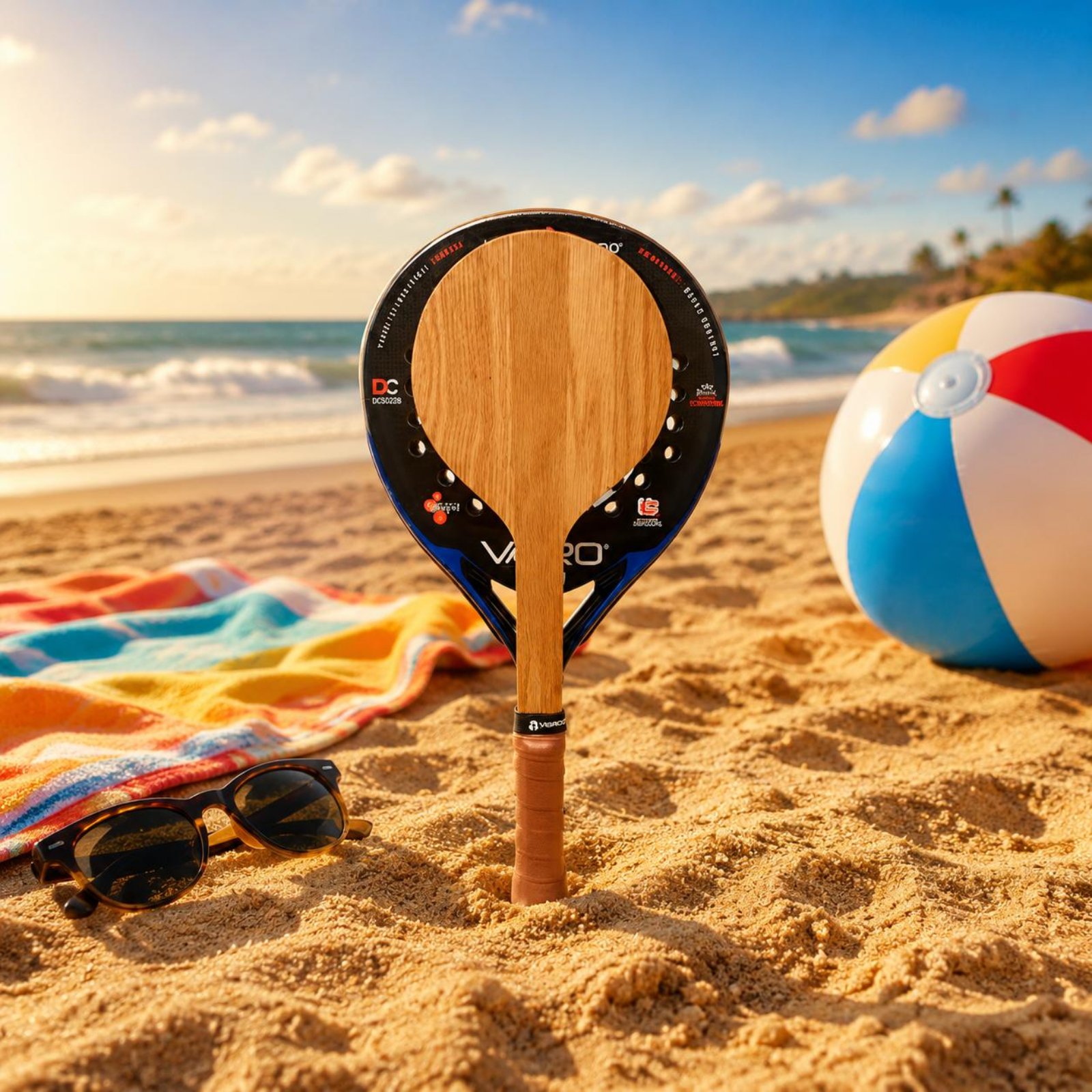 Raquete de tênis de praia de m - Sports Grip avaliação e preço