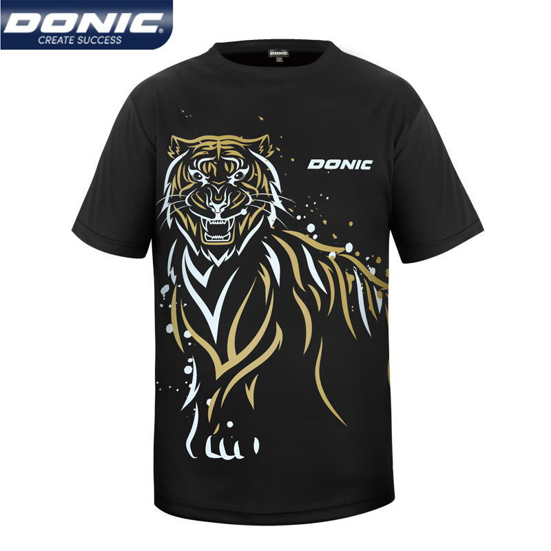 DONIC-Camisola de Ténis de Mes - Badminton Jersey avaliação e preço