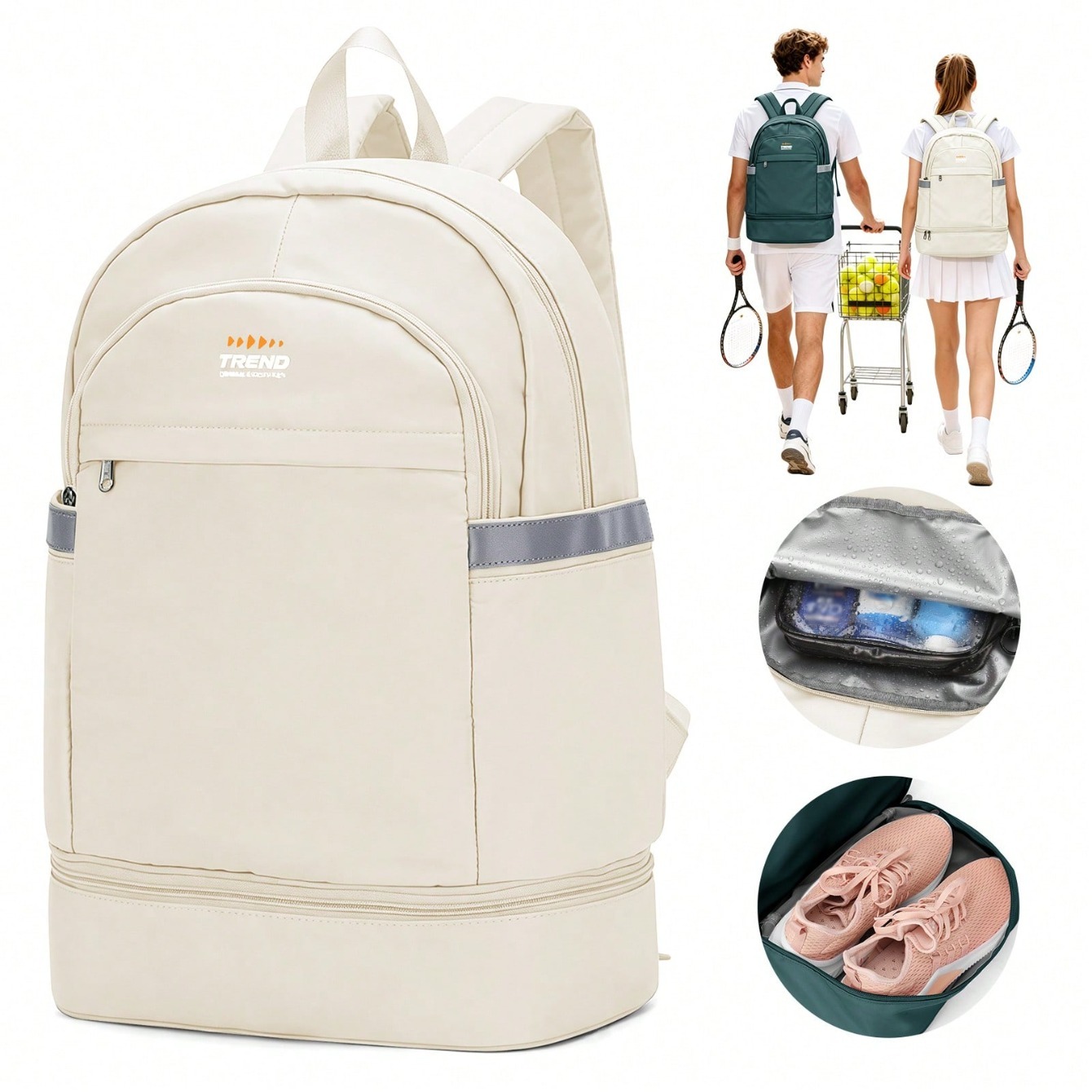 Mochila Casual Feminina, Mochi - Badminton Bag avaliação e preço