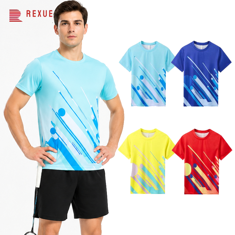 Camisa de Badminton Masculina  - Badminton Jersey avaliação e preço