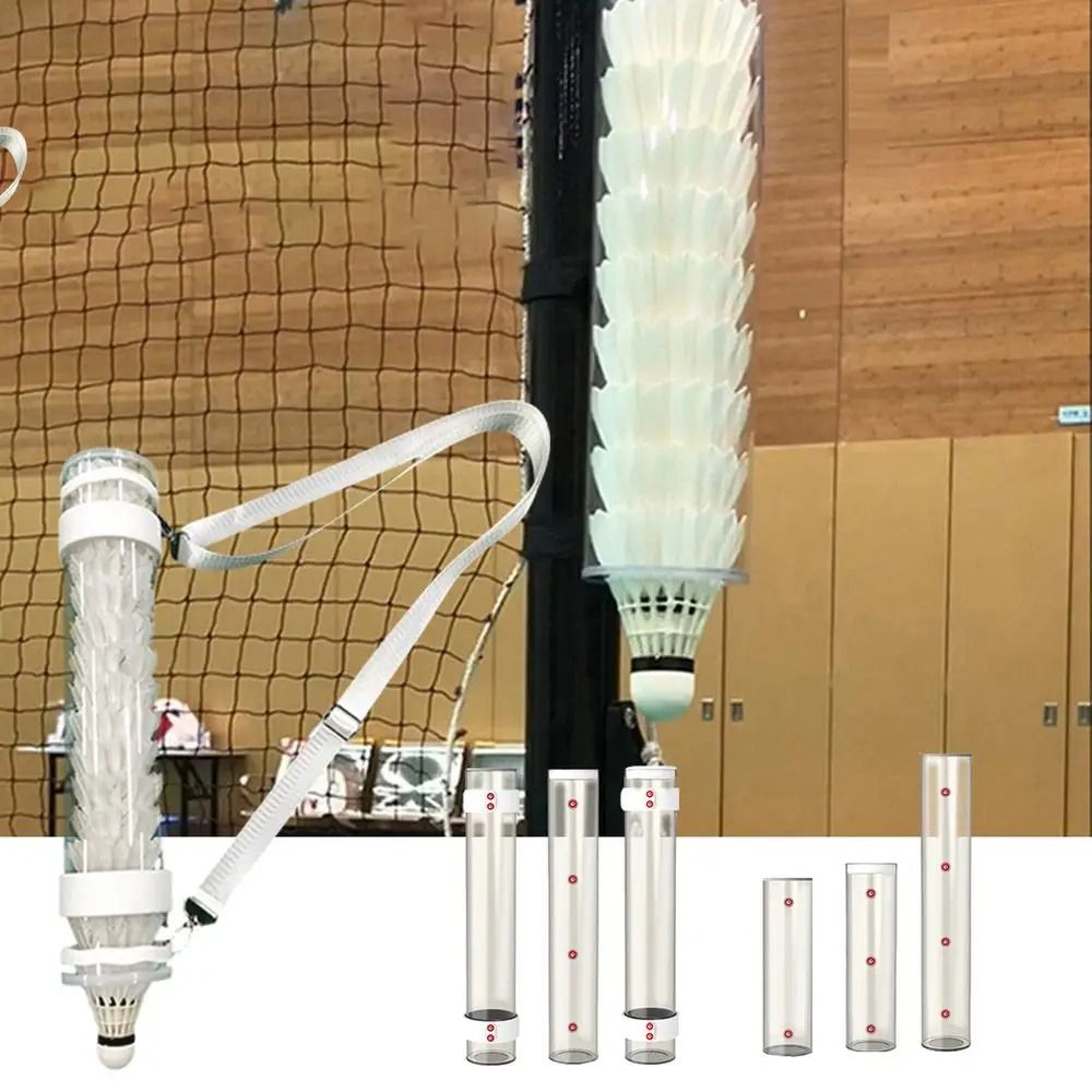 Tubo magnético cilindro de bad - Badminton Shuttlecock avaliação e preço