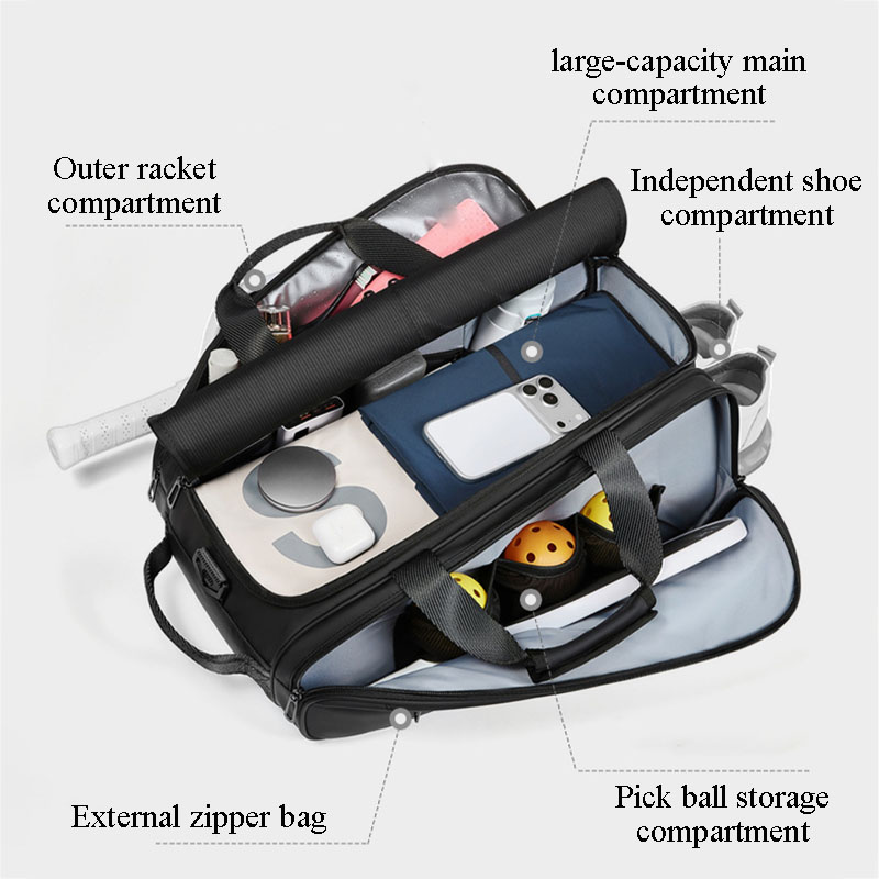 Bolsa de Tênis, Grande Capacid - Badminton Bag avaliação e preço