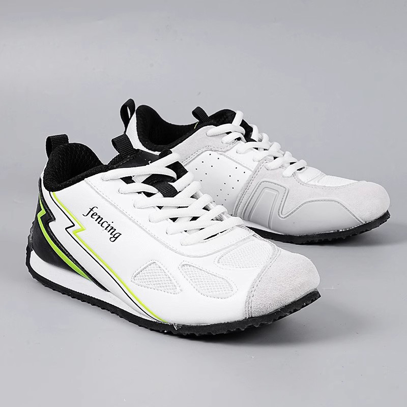 2025 nova criança esgrima sapa - Badminton Shoes Men avaliação e preço