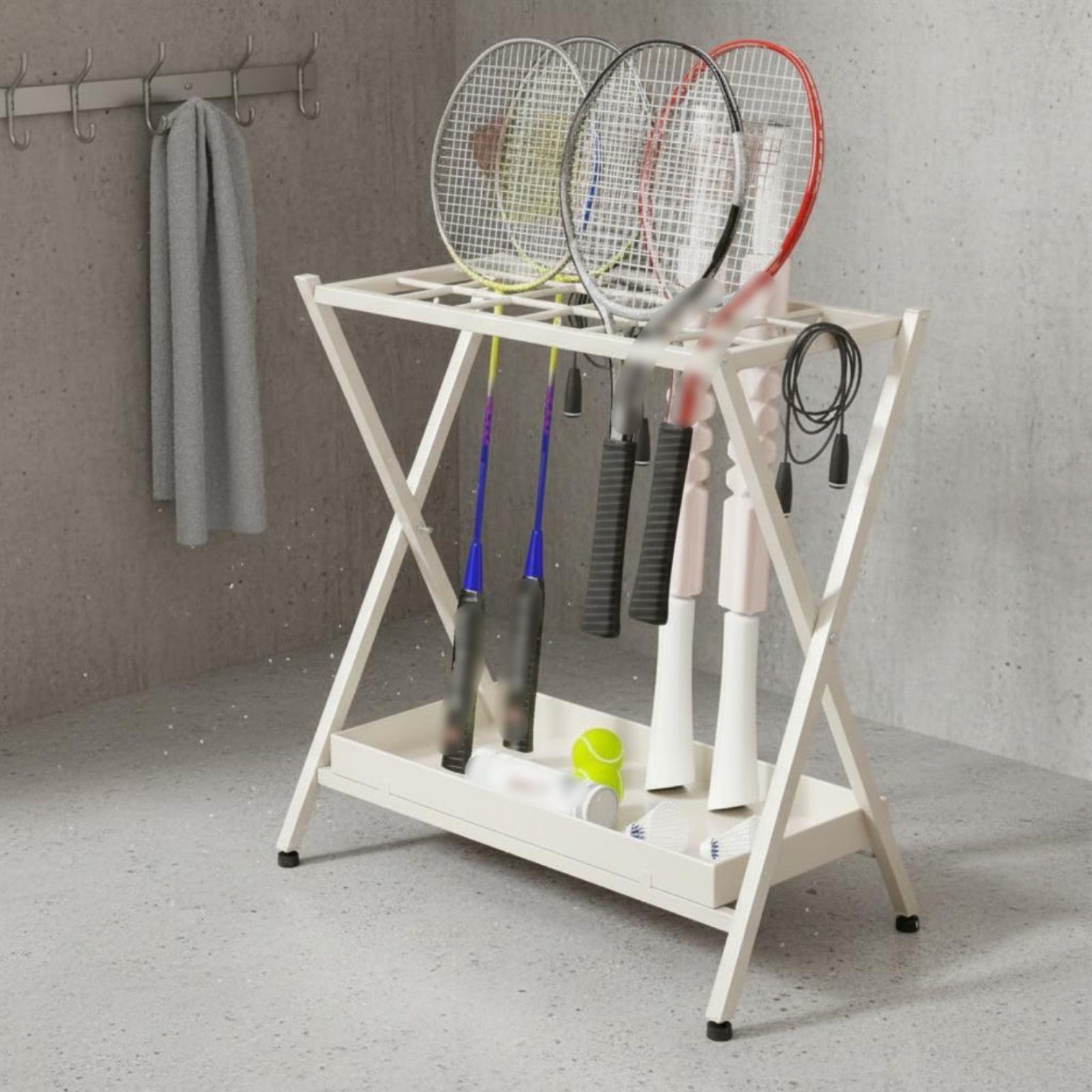 Suporte Dobrável para Raquete  - Badminton Racket avaliação e preço