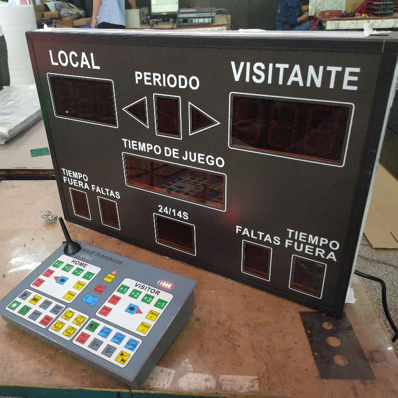 Placar móvel portátil sinal mu - Scoreboard Digital avaliação e preço
