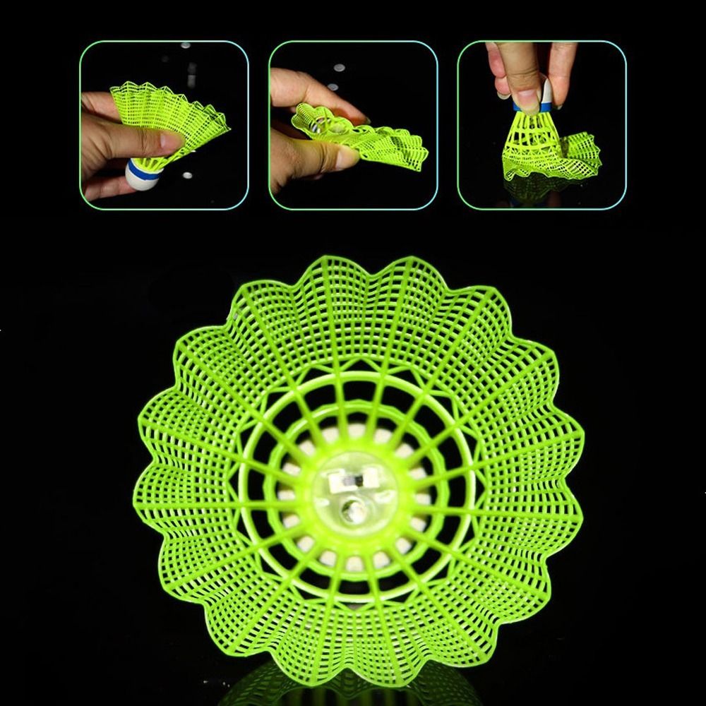 Light-up led badminton brilhan - Feather Shuttlecock avaliação e preço