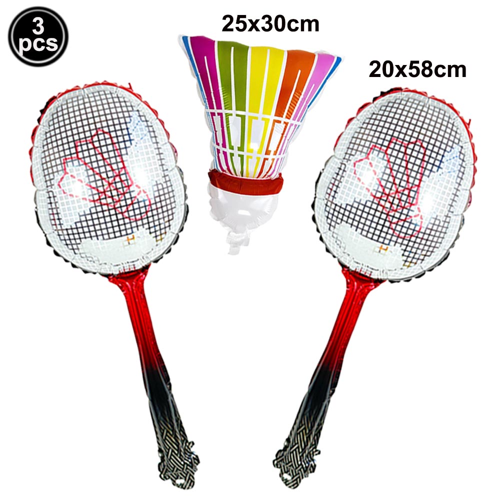 Balões de Folha de Alumínio Te - Badminton Shuttlecock avaliação e preço