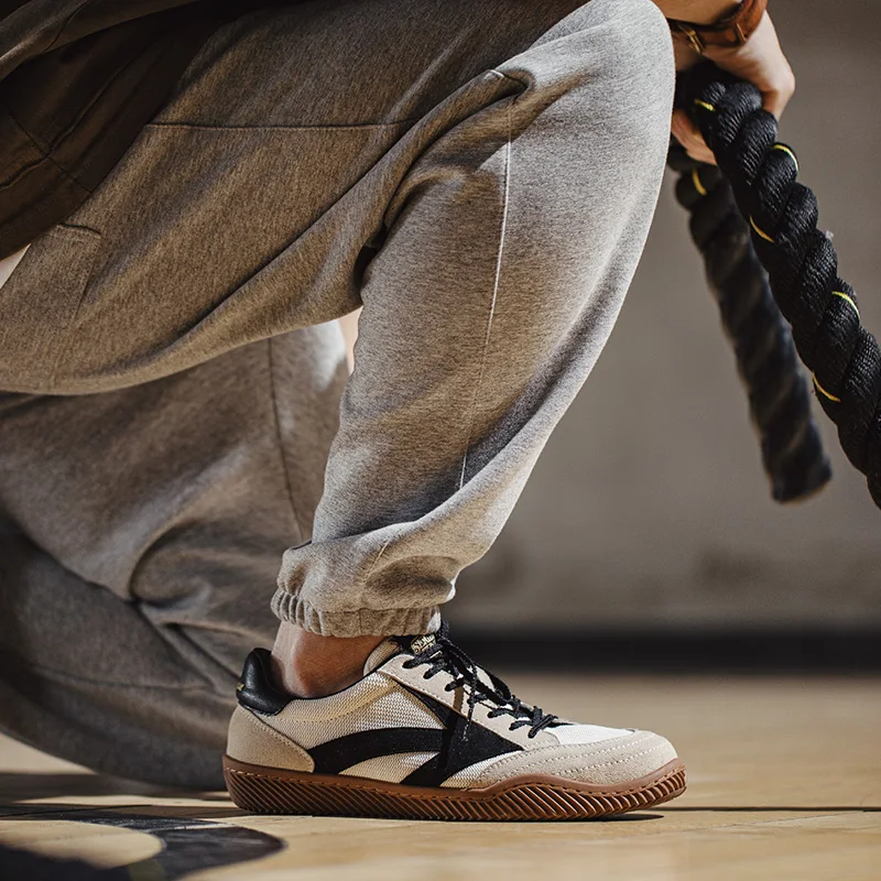 Maden retro retalhos alemão fo - Badminton Shoes avaliação e preço