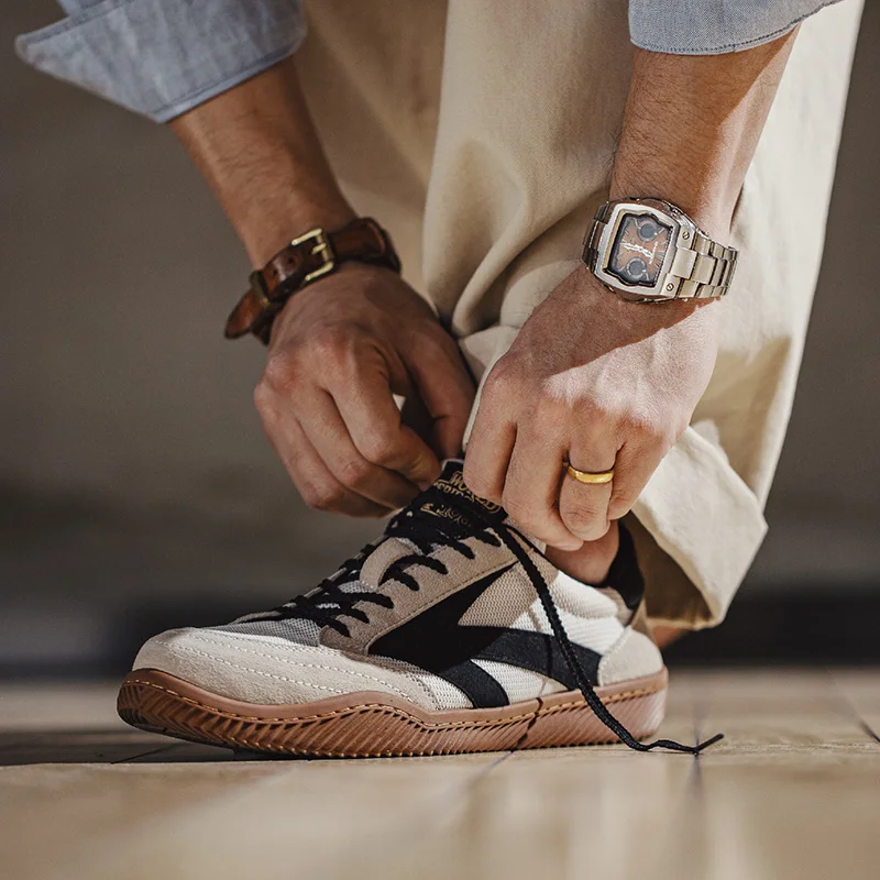 Maden retro retalhos alemão fo - Badminton Shoes avaliação e preço