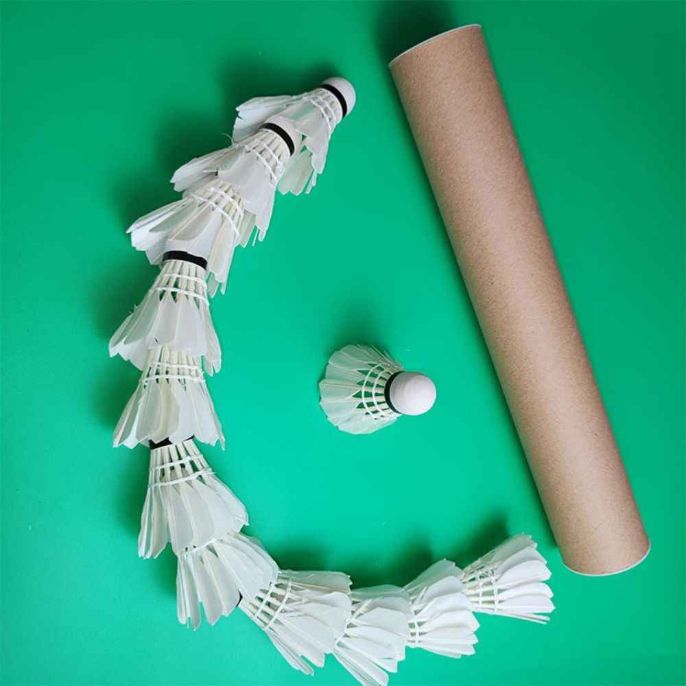 3/6/12 Peças Novas Bolas de Ba - Feather Shuttlecock avaliação e preço