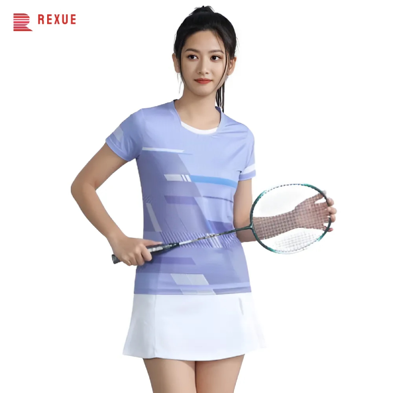 Tênis de mesa feminino Badmint - Badminton Jersey avaliação e preço