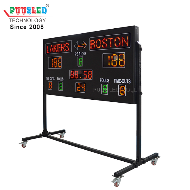 Placar de basquete sinalização - Scoreboard Digital avaliação e preço