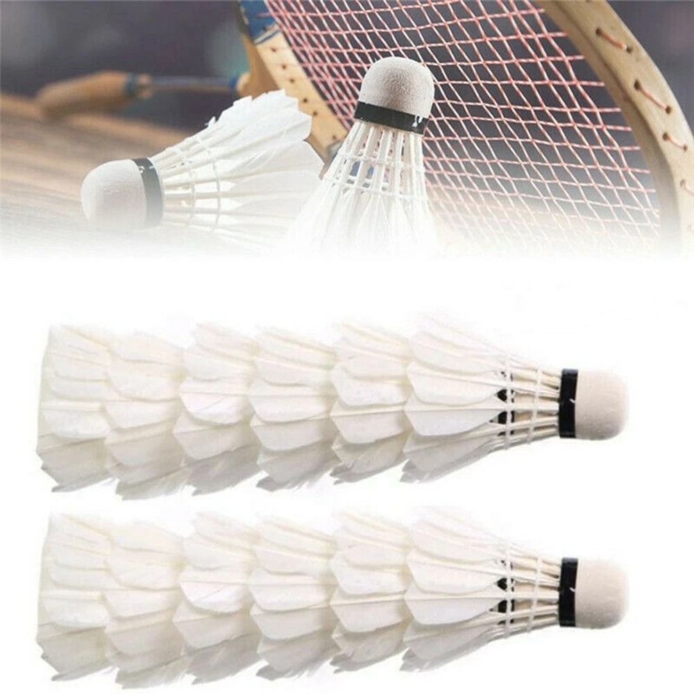 Novo Shuttlecock de Badminton  - Feather Shuttlecock avaliação e preço